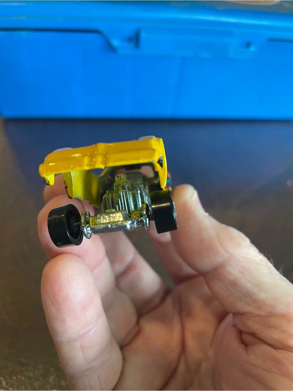 Vintage Hot Wheels 1977 FIREBIRD FUNNY CAR Yellow Goodyear Dragster